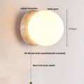 DecorBites™ LED Stone Wall Lamp Modern Nordic Mirror Light for Home Decor