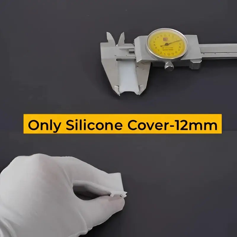 DecorBites™ LED Strip Channel Diffuser for Flexible Replaceable LED Aluminum Profile Light Cover