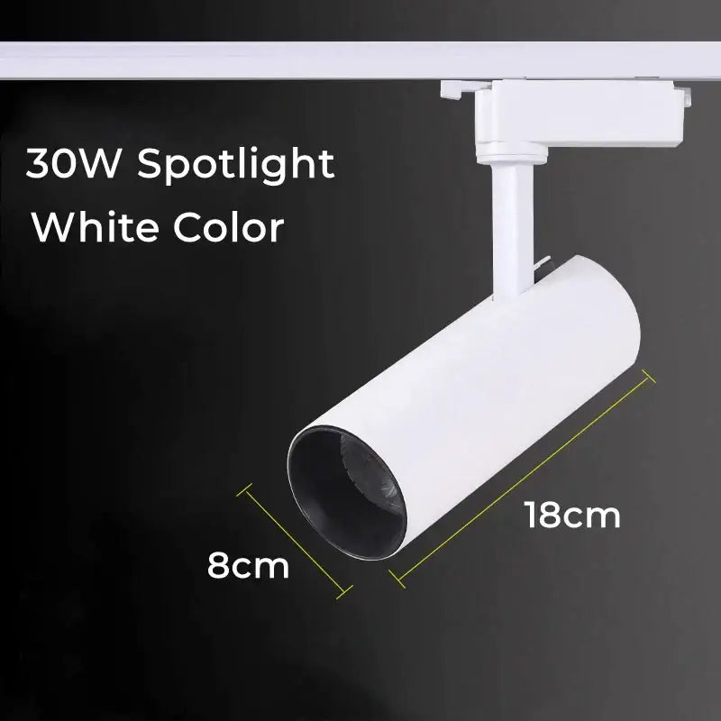 Modern black decorbites led track lamps living room spotlight system