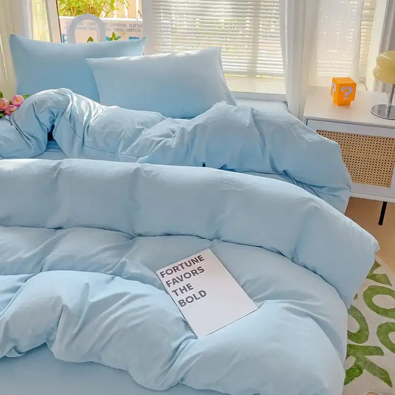 DecorBites™ Luxurious 4-Piece Cotton Bedding Set