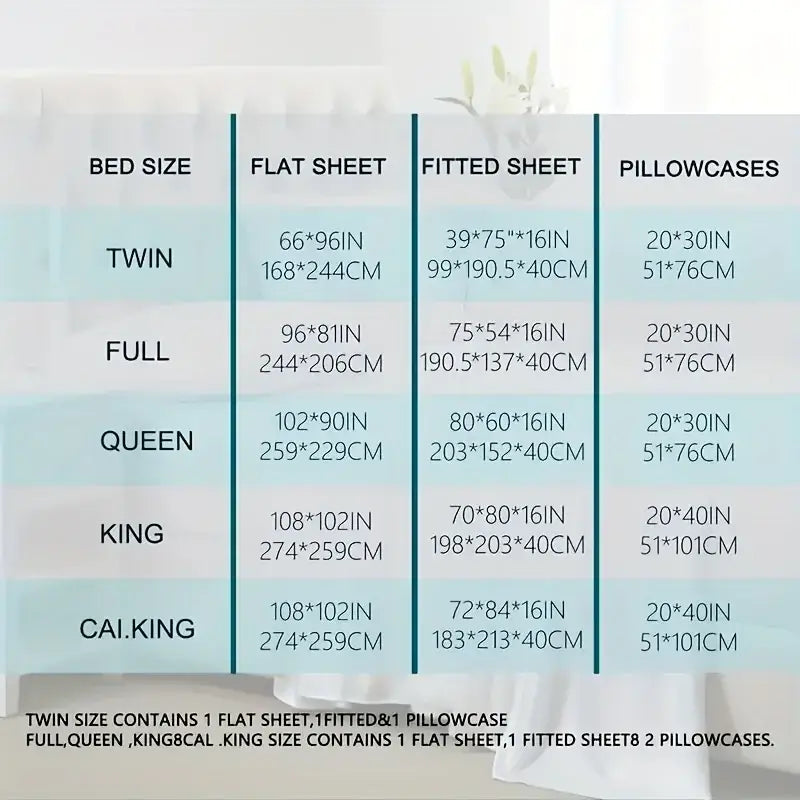DecorBites™ Luxurious Cooling Sheet Set - Soft & Breathable