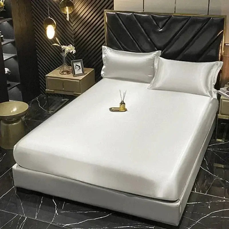 DecorBites™ Luxurious Mulberry Silk Bedding Set with Sheets