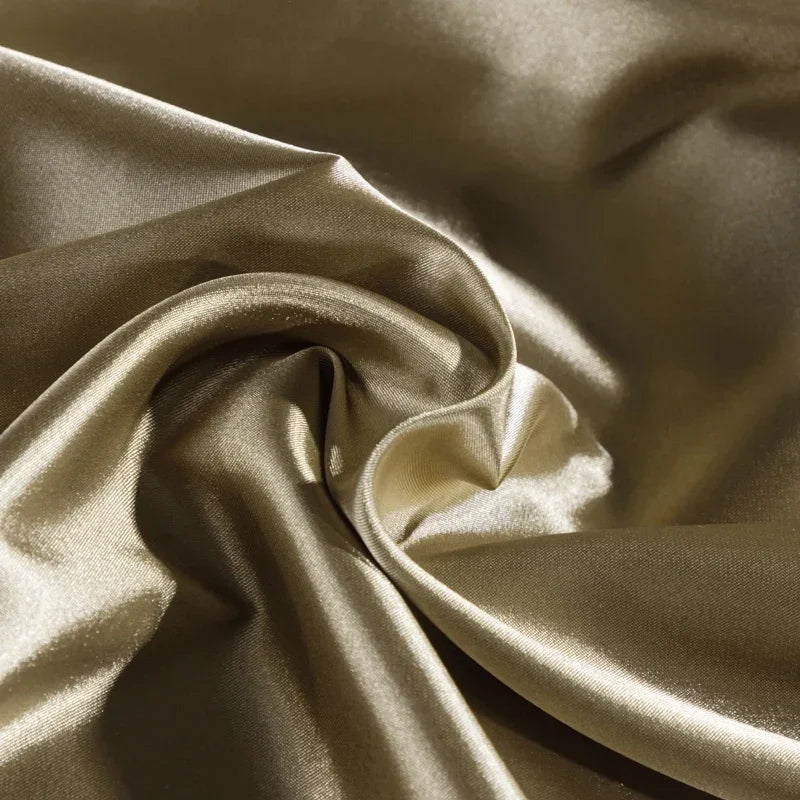 DecorBites™ Luxurious Nordic Silk Bedding Set