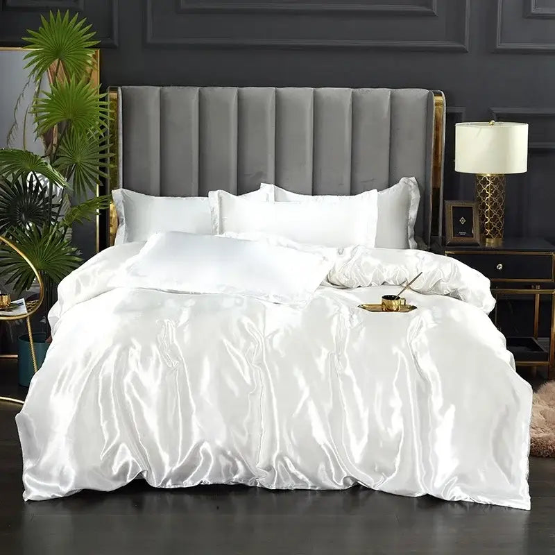DecorBites™ Luxurious Silk Bedding Set - Multiple Sizes