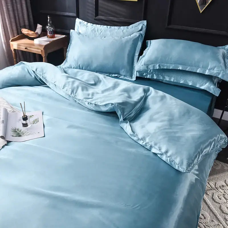 DecorBites™ Luxurious Silk Bedding Set - Various Sizes