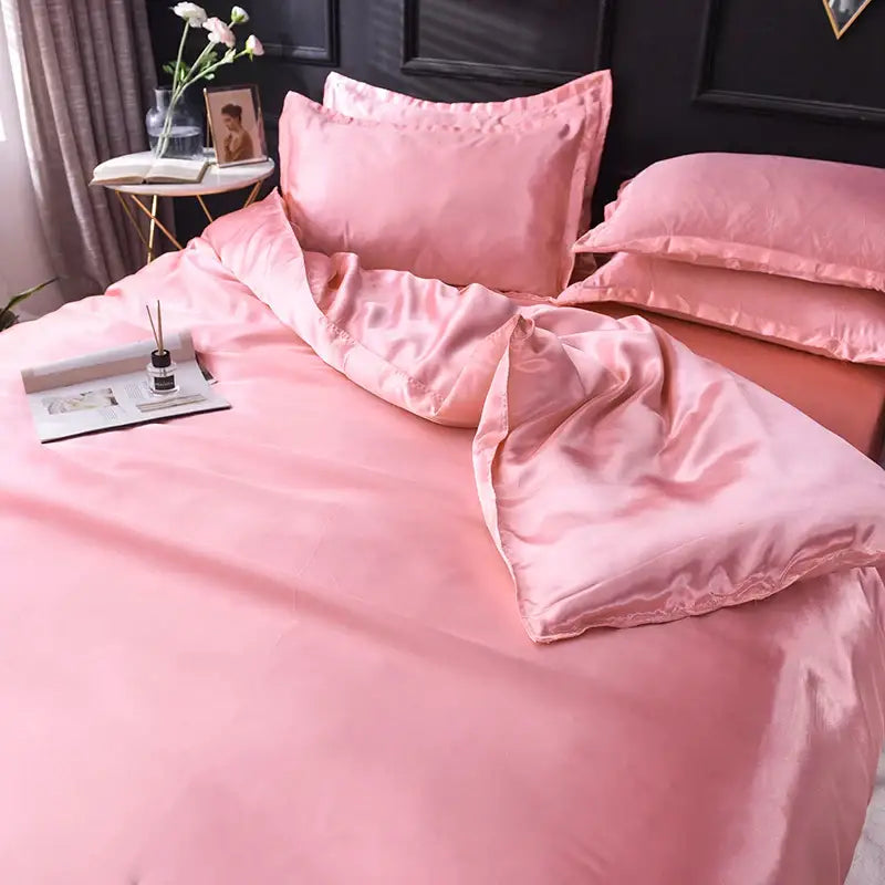 DecorBites™ Luxurious Silk Bedding Set - Various Sizes