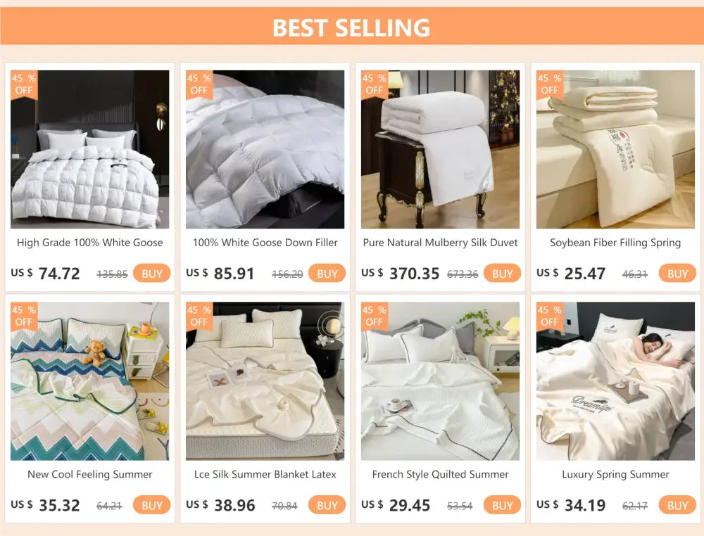 DecorBites™ Luxurious Silk Bedding Set with Sheets