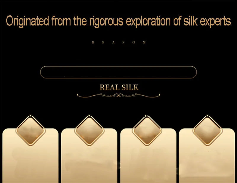 DecorBites™ Luxurious Silky Mulberry Silk Bedding Set
