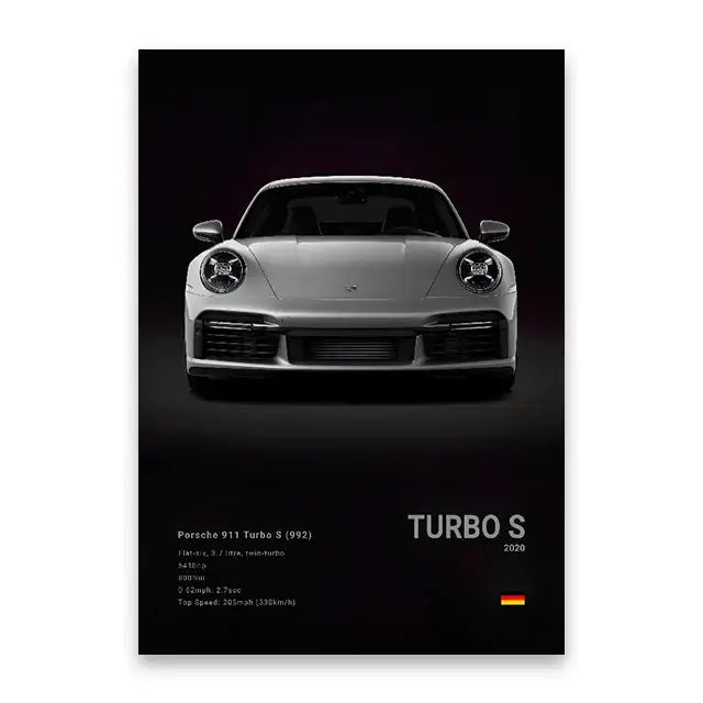 DecorBites™ Luxury Car Canvas Wall Art Print - Modern Home Decor