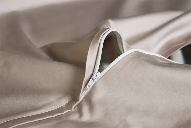 DecorBites™ Luxury Egyptian Cotton Bedding Set - Flamingo Leaf Pattern