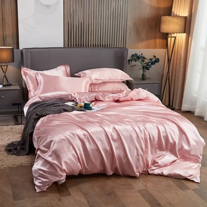 DecorBites™ Luxury Solid Color Bedding Set Twin/Queen/King