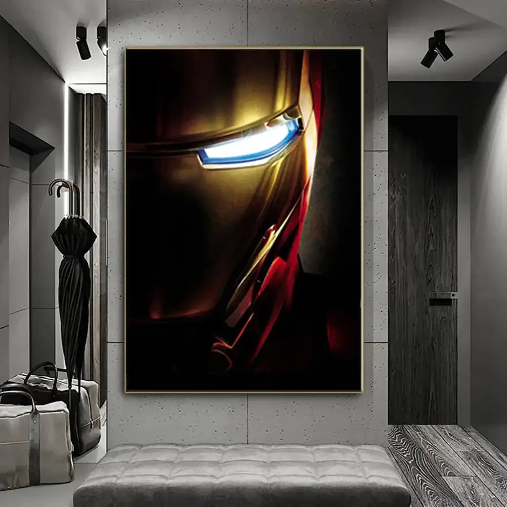DecorBites™ Marvel Iron Man Home Decor Poster Canvas