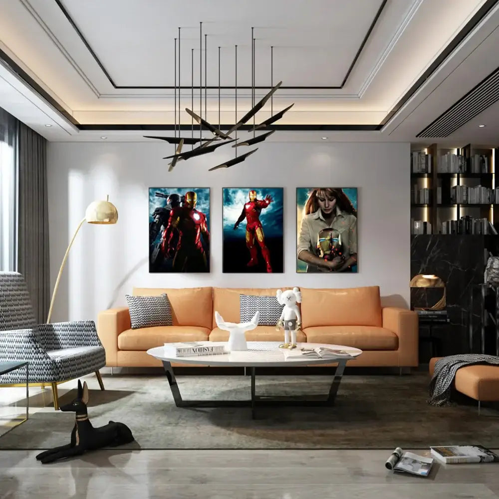 DecorBites™ Marvel Iron Man Home Decor Poster Canvas