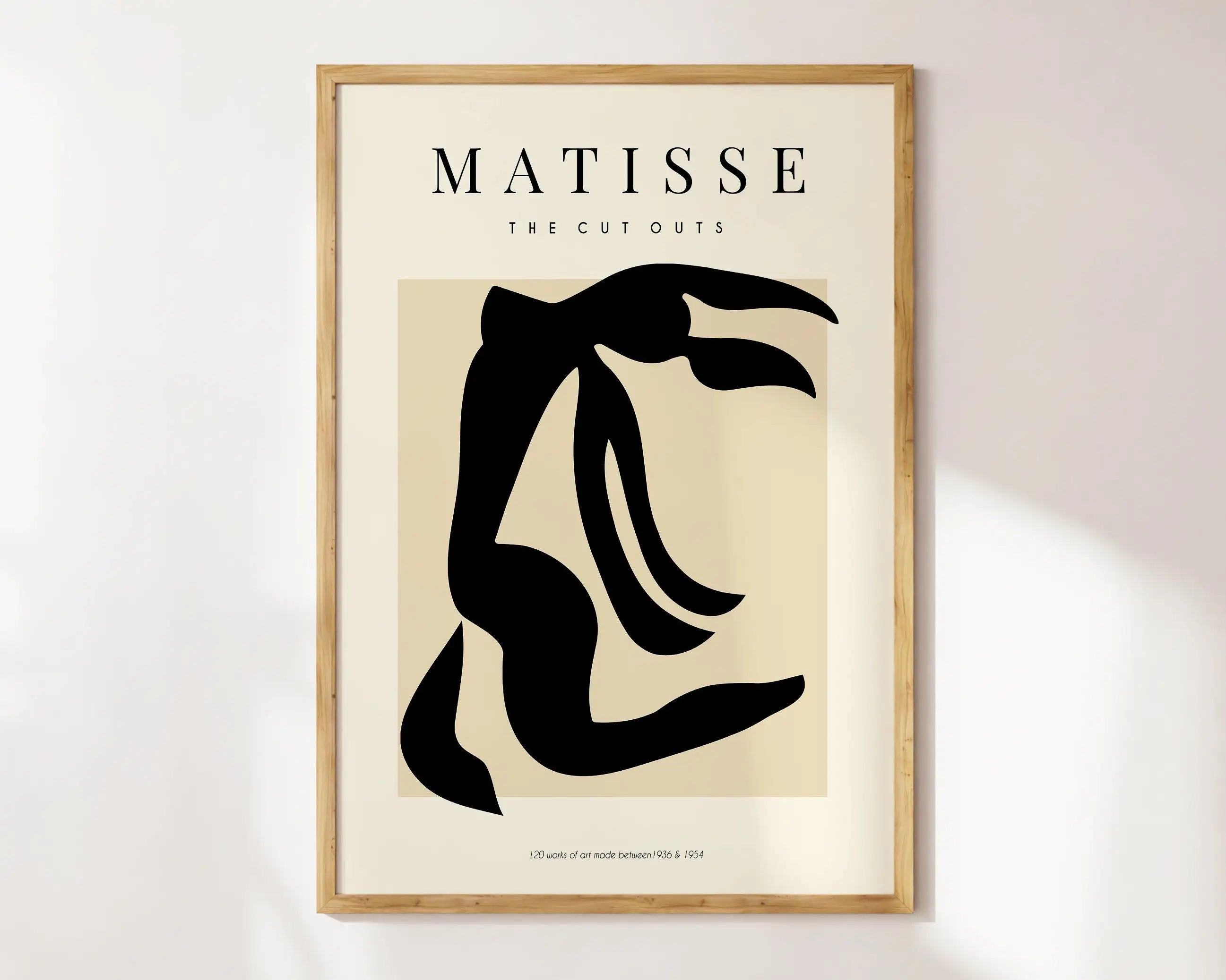 DecorBites™ Matisse Botanical Flower Poster Collection