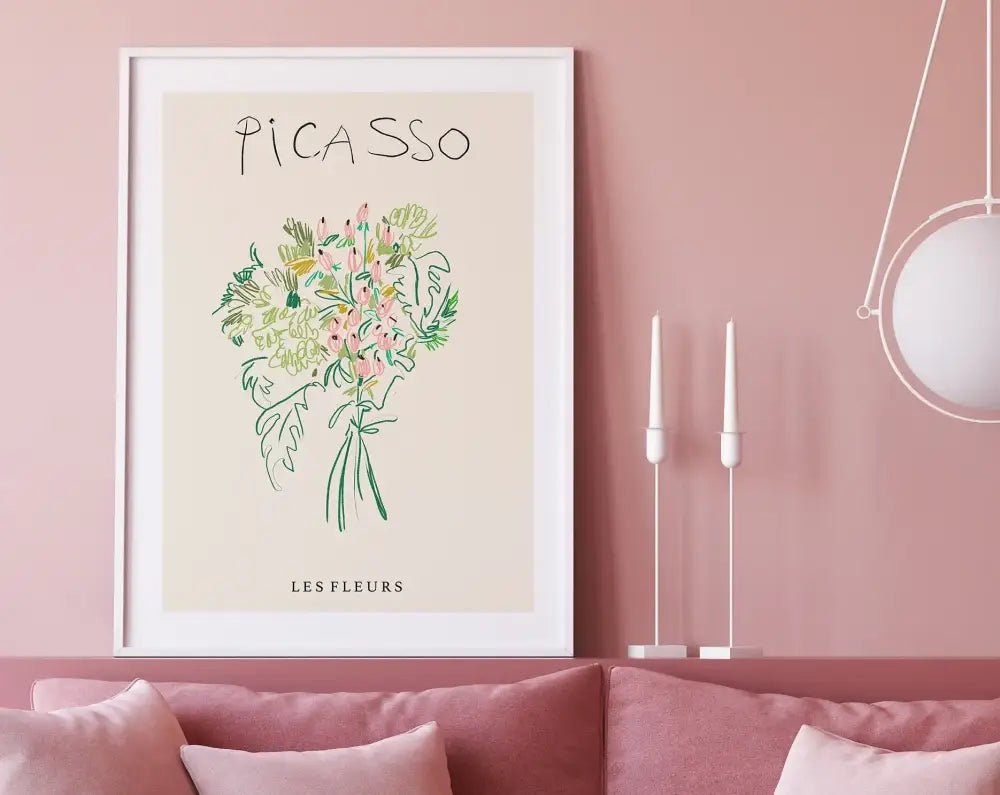 DecorBites™ Matisse Floral Art Print Collection