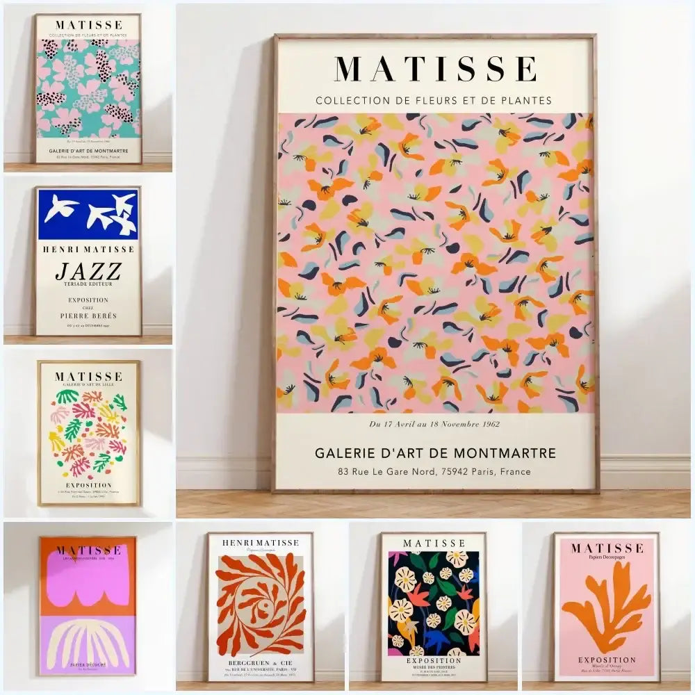 DecorBites™ Matisse Floral Art Prints	Collection