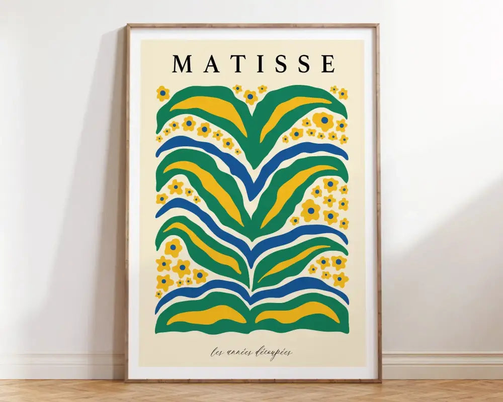 DecorBites™ Matisse Floral Posters and Prints