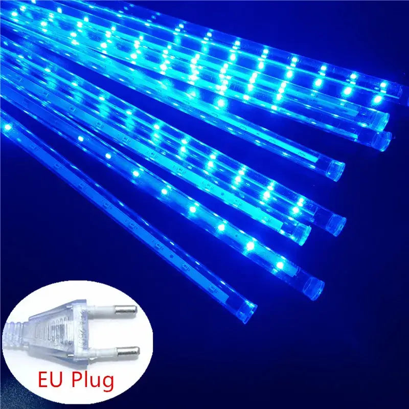 DecorBites™ Meteor Shower LED String Lights for Outdoor Decor
