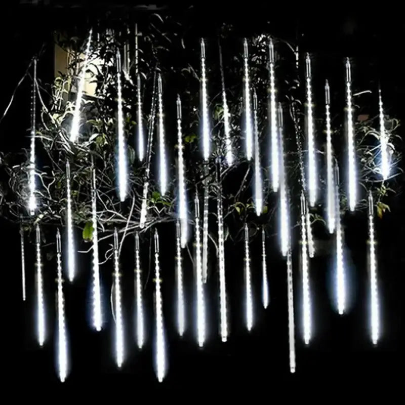 DecorBites™ Meteor Shower LED String Lights for Outdoor Decor