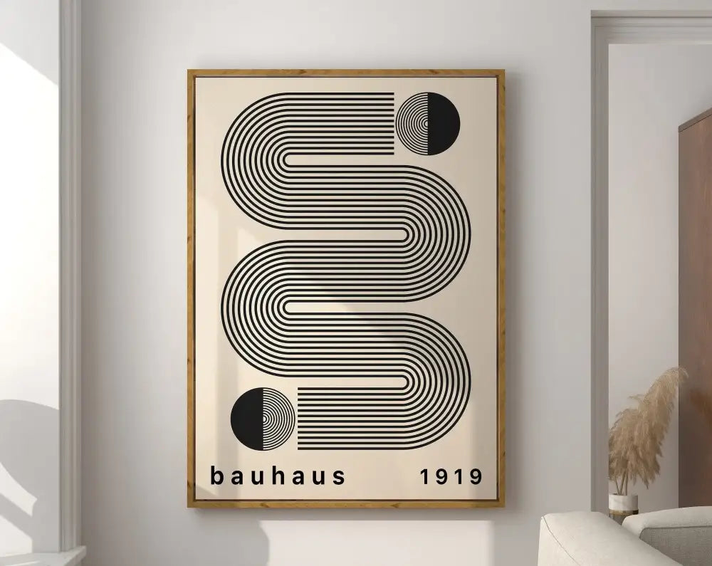 DecorBites™ Mid Century Geometric Canvas Prints for Home