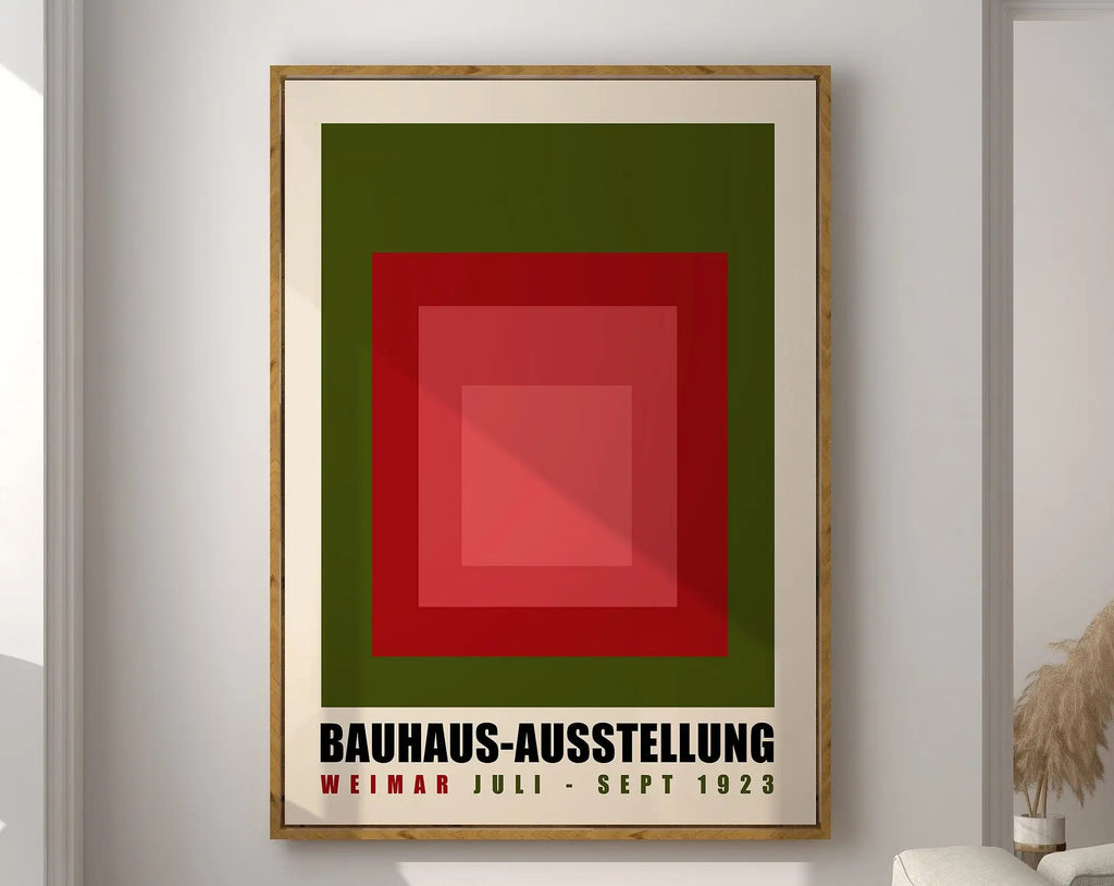 DecorBites™ Mid Century Geometric Canvas Wall Art