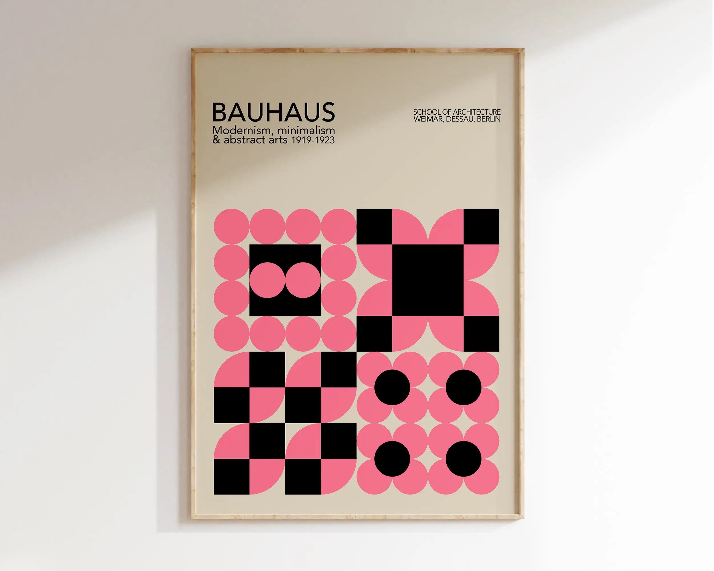 DecorBites™ Mid Century Geometric Canvas Wall Art
