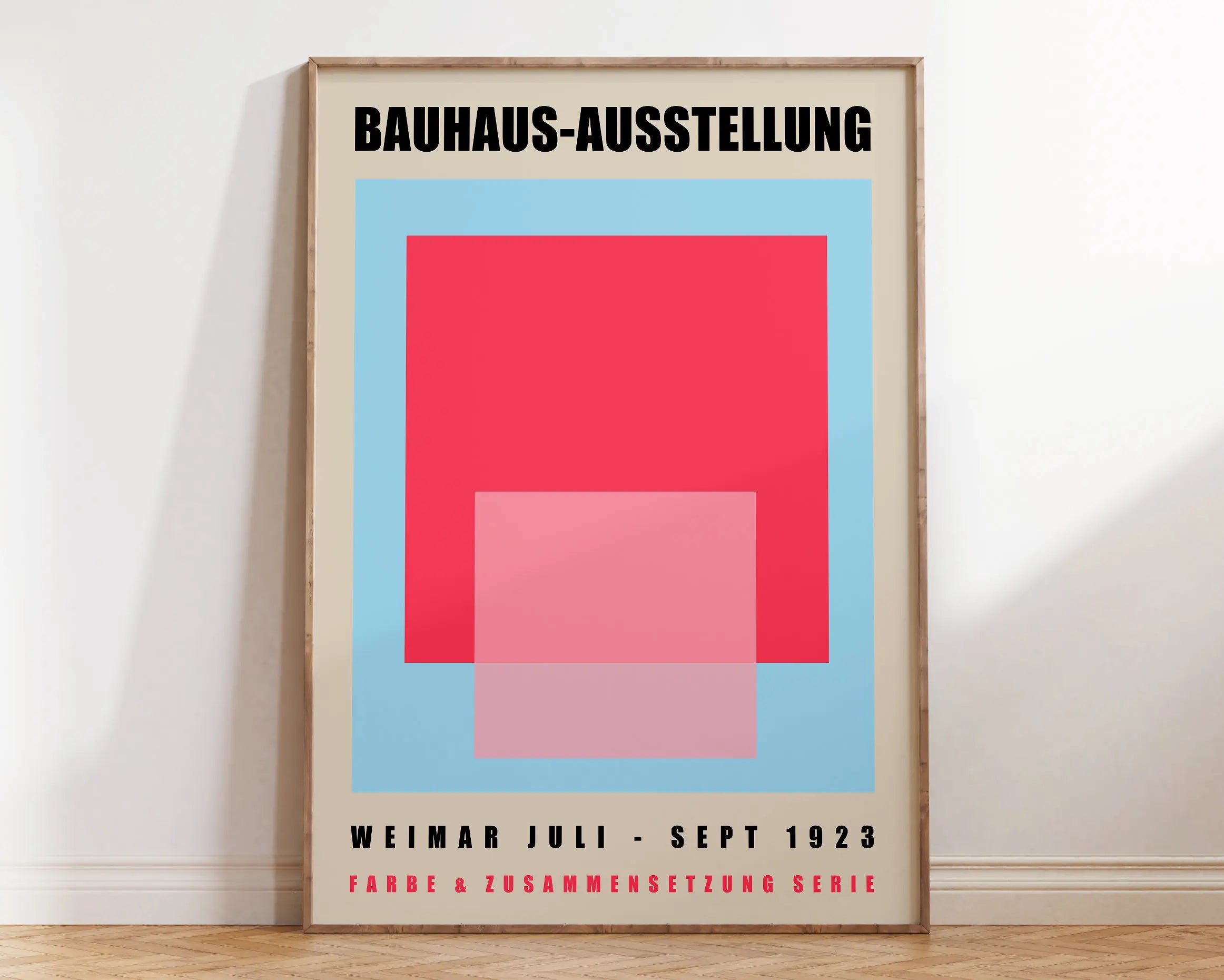 DecorBites™ Mid Century Geometric Canvas Wall Art