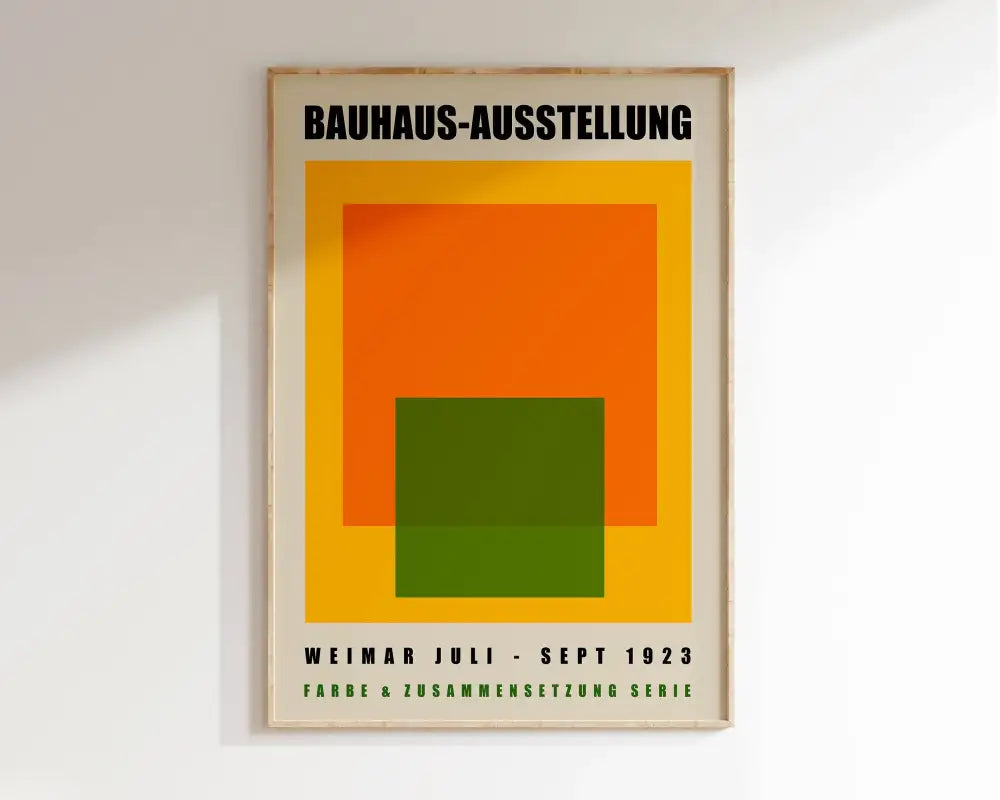 DecorBites™ Mid Century Modern Geometric Canvas Wall Art
