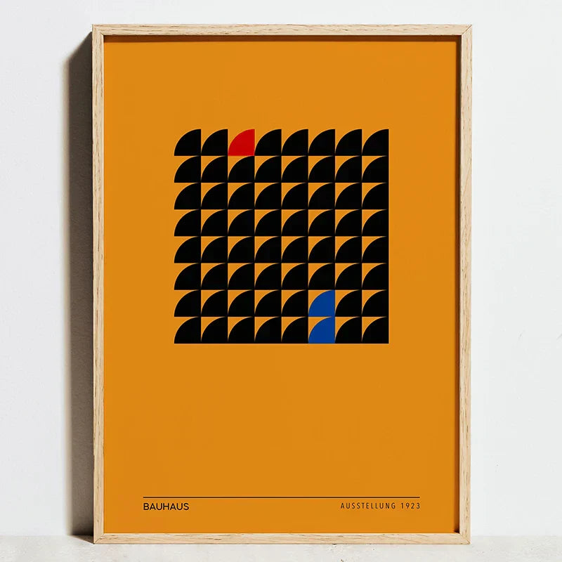 DecorBites™ Minimalist Geometric Bauhaus Art Prints