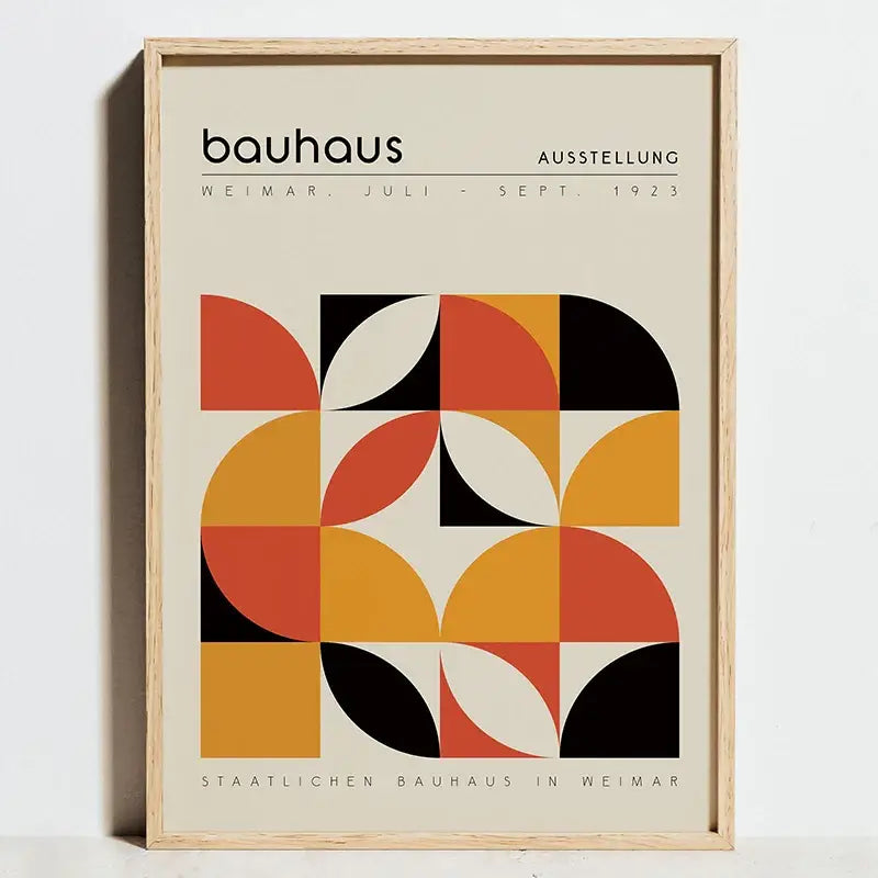 DecorBites™ Modern Bauhaus Exhibition Posters - Abstract Wall Art