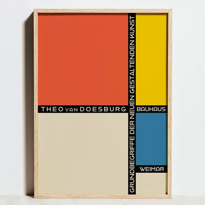 DecorBites™ Modern Bauhaus Exhibition Posters - Abstract Wall Art