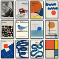 DecorBites™ Modern Bauhaus Exhibition Posters for Home Decor