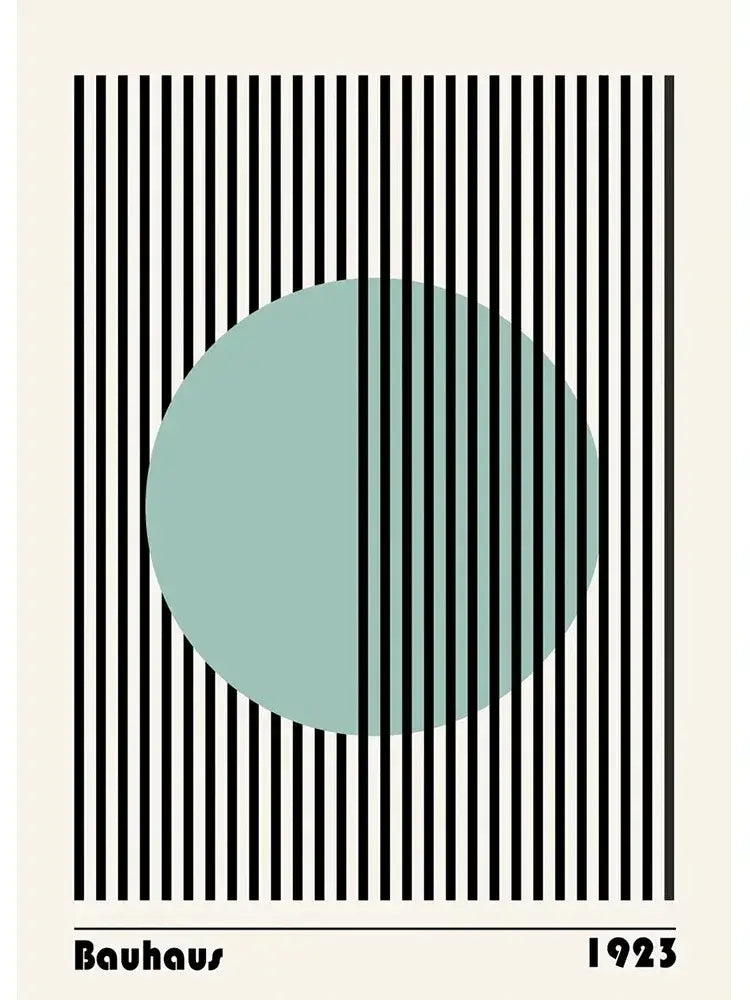 DecorBites™ Modern Black & White Abstract Canvas Art
