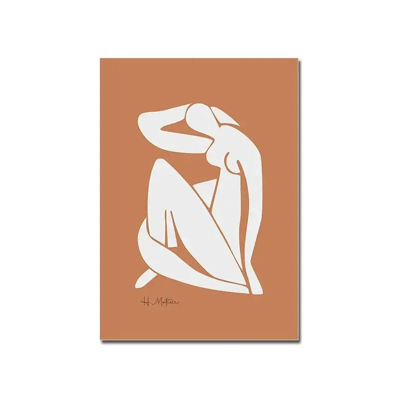DecorBites™ Modern Black & White Canvas Print for Home Decor