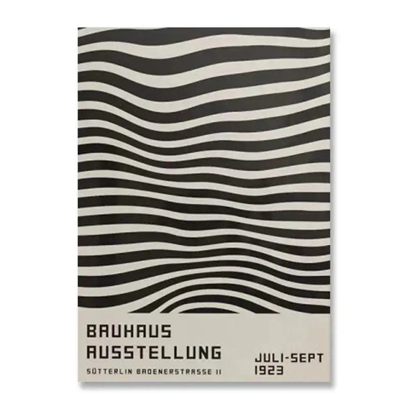 DecorBites™ Modern Black & White Minimalist Canvas Print