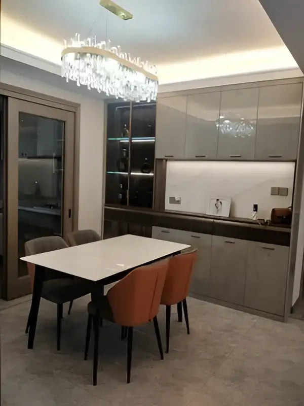 DecorBites™ Modern Crystal Chandelier Lighting for Dining Room