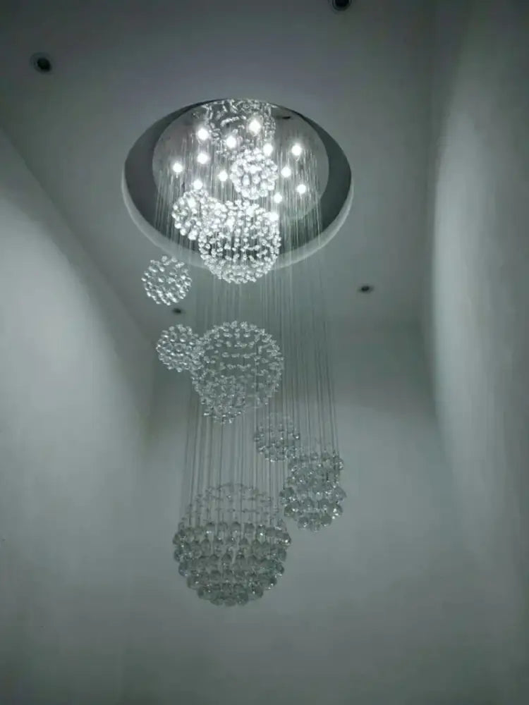 DecorBites™ Modern Crystal Raindrop Chandelier - 13 Lights