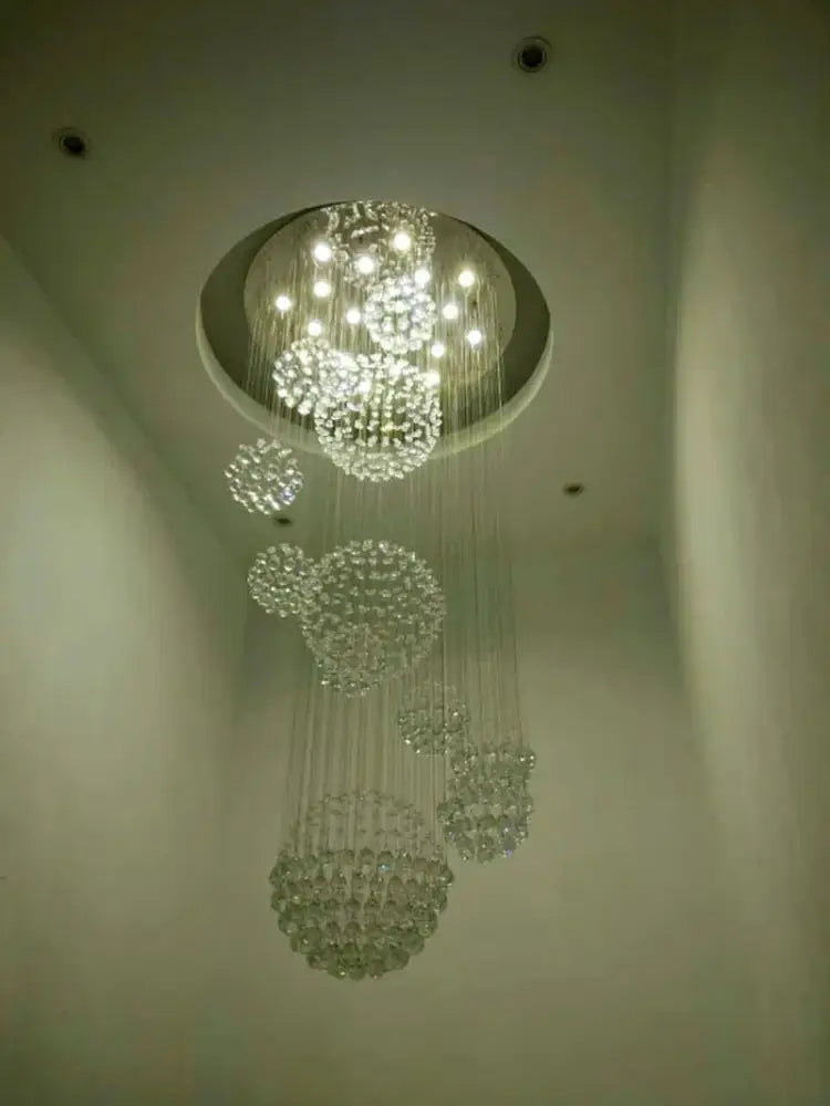 DecorBites™ Modern Crystal Raindrop Chandelier - 13 Lights