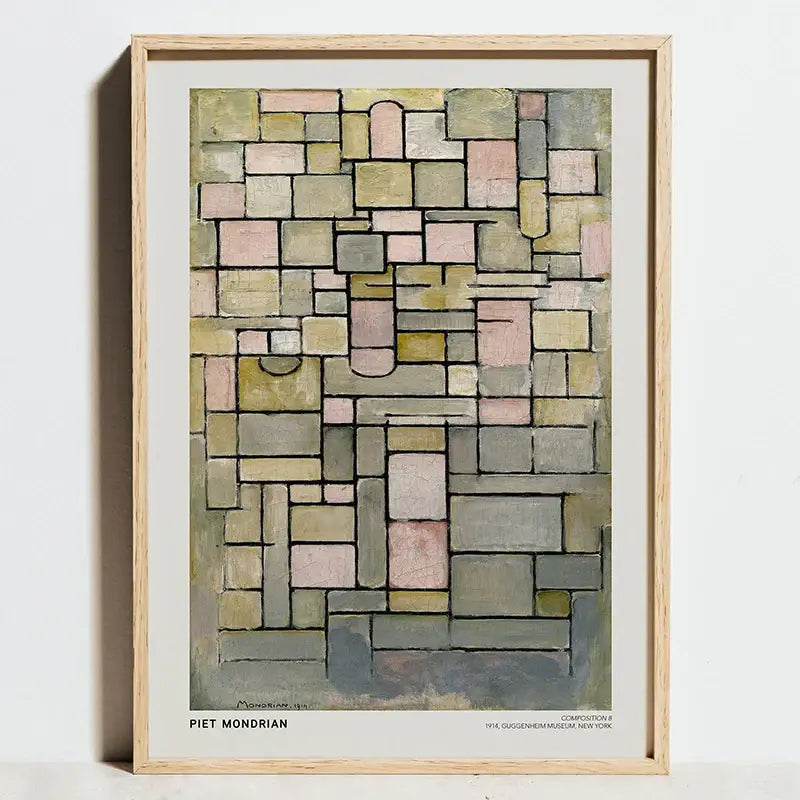 DecorBites™ Modern Geometric Bauhaus Art Print Set