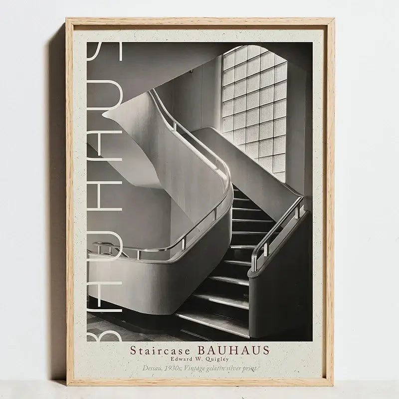 DecorBites™ Modern Geometric Bauhaus Exhibition Posters
