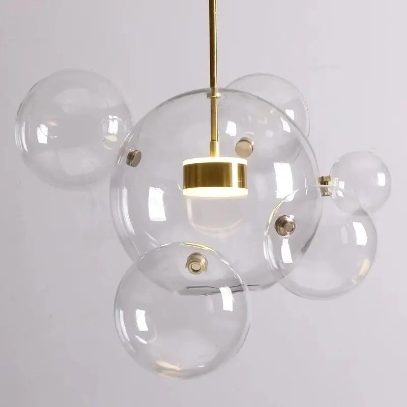 DecorBites™ Modern LED Bubble Ball Chandelier