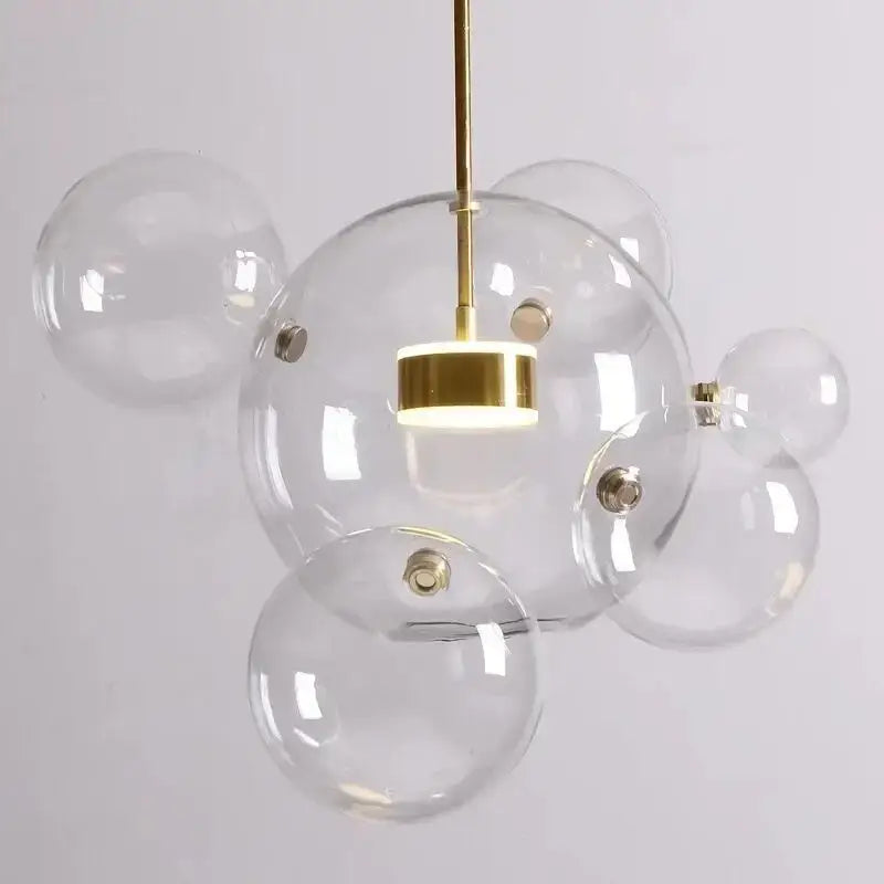 DecorBites™ Modern LED Bubble Ball Chandelier