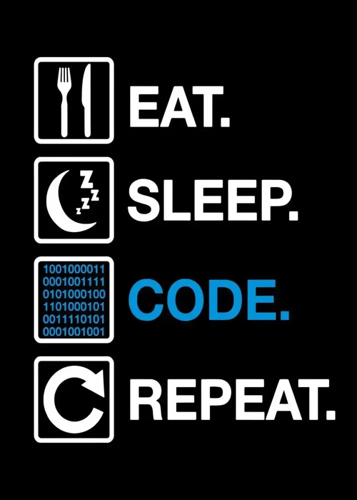 DecorBites™ Modern Programmer Gamer Canvas Wall Art