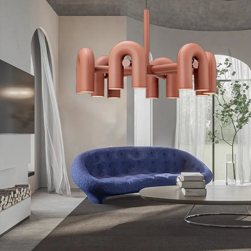 DecorBites™ Modern U-Shaped LED Ceiling Chandelier