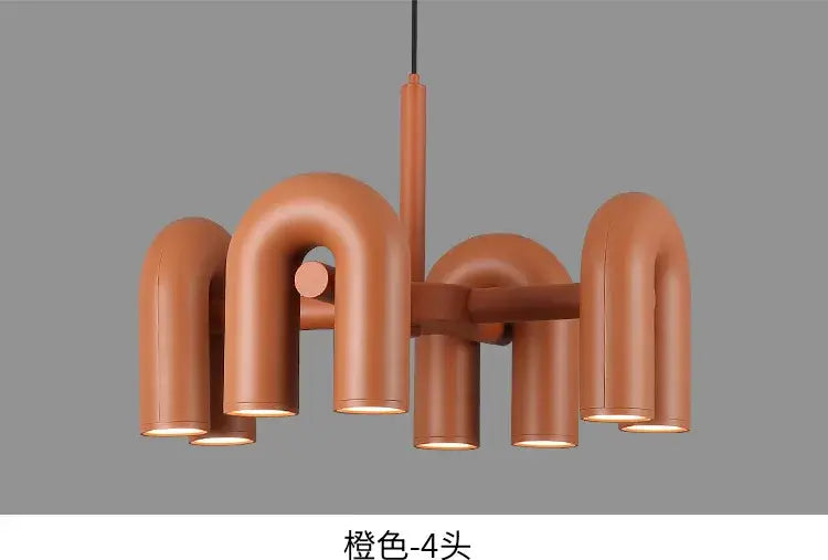 DecorBites™ Modern U-Shaped LED Ceiling Chandelier