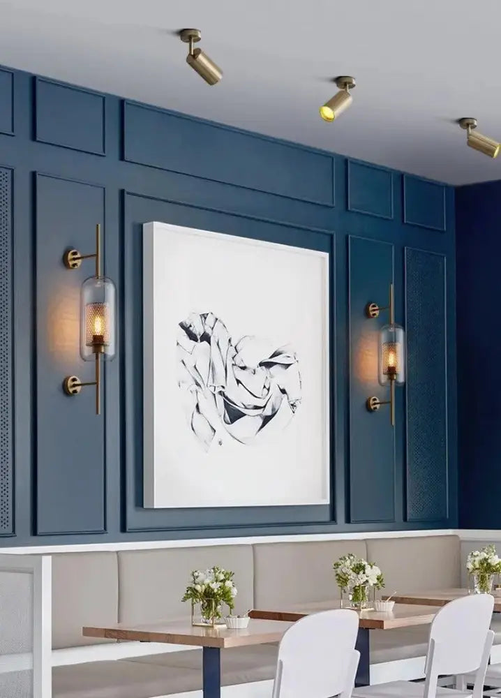 DecorBites™ Moroccan Modern Bathroom Wall Sconce