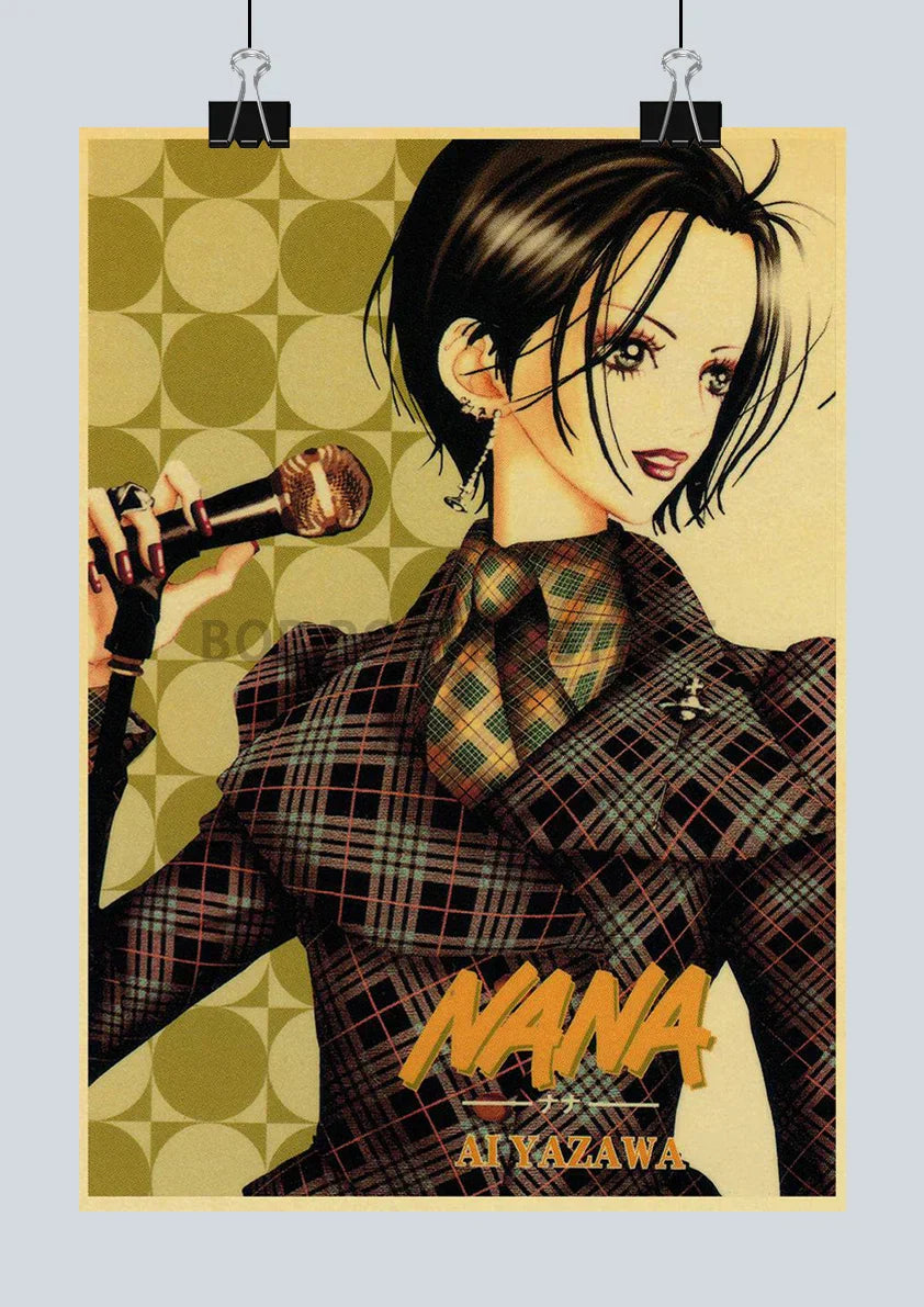 Anime Posters Retro Style Decor