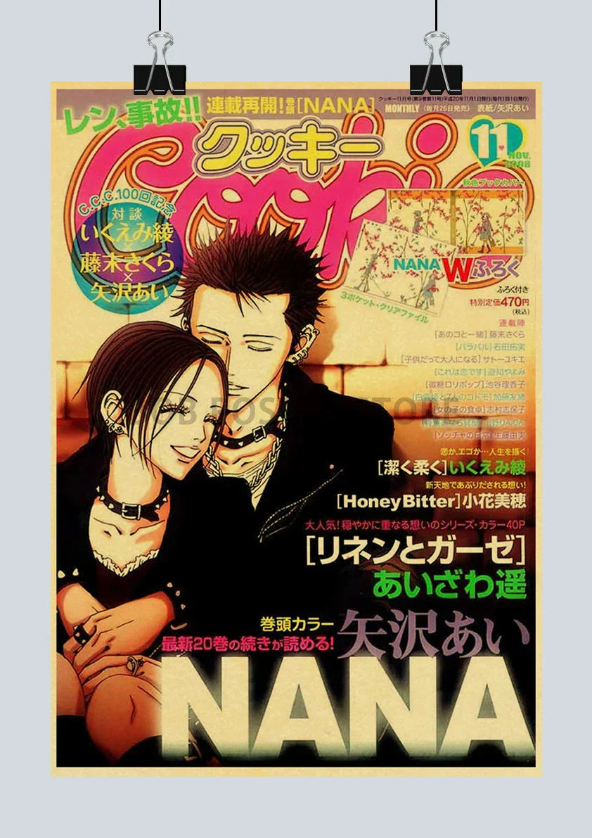 Anime Posters Retro Style Decor