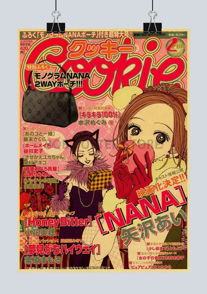 DecorBites™ NANA Anime Retro Poster - Nostalgic Wall Decor