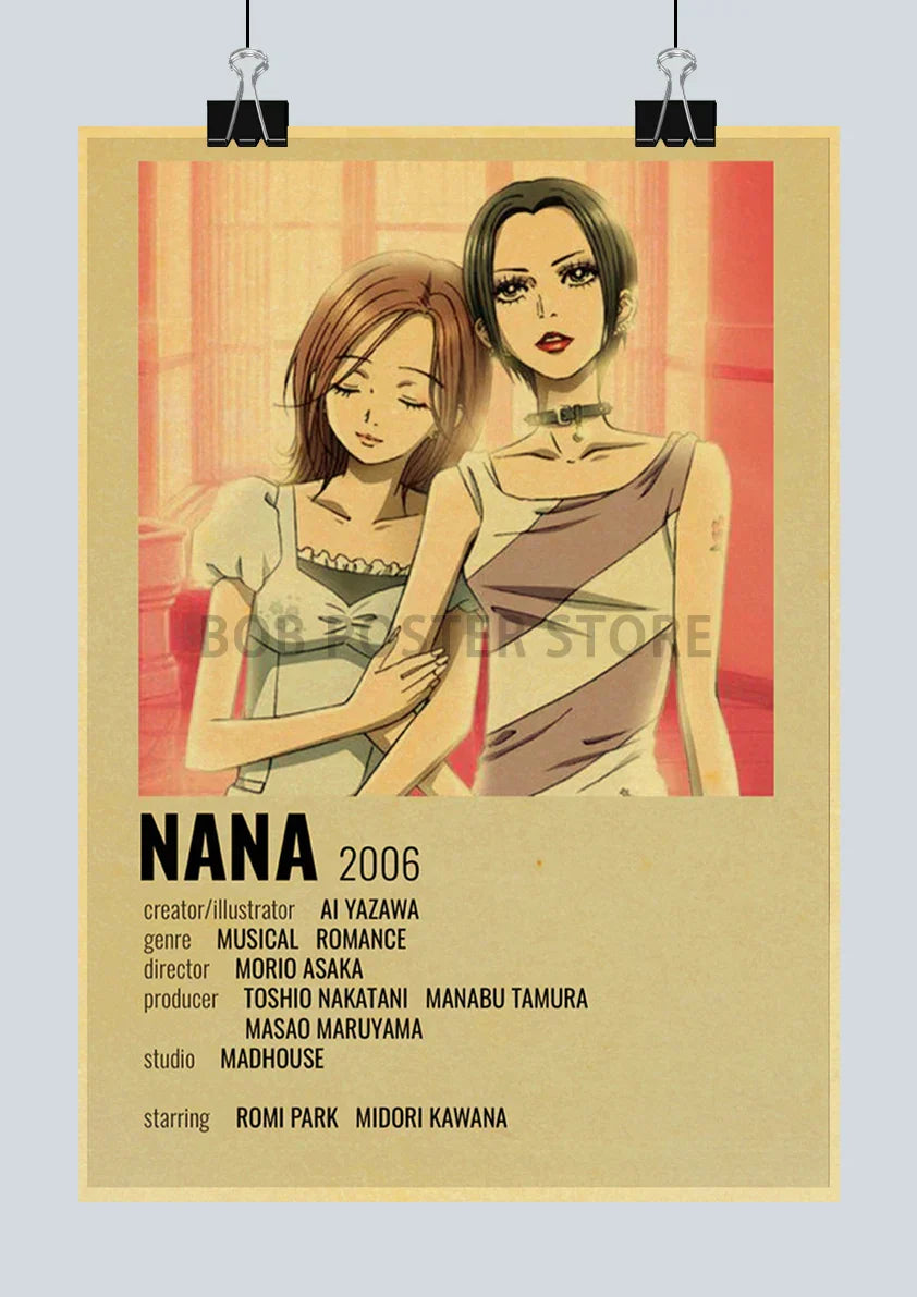 DecorBites™ NANA Anime Retro Poster Set - 2021 Arrival